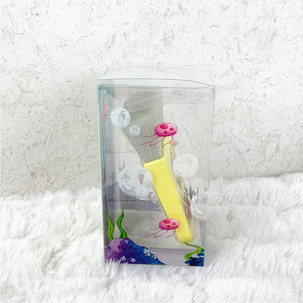 Wet N Wild SpongeBob SquarePants Limited Edition Yellow Flat Kabuki Brush Sealed